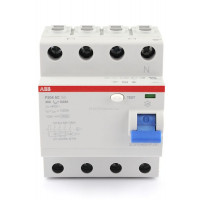 Выключатель (2CSF204001R2800) дифференциального тока 4 мод.F204 AC-80/0,1 ABB