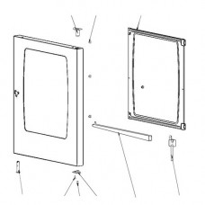 Комплект стеклянных панелей (87.01.412) для Пароконвектомата RATIONAL SCC 101