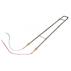 Тэн (AF102193211) 1100 Вт 230 В E102 L797 провода синий/красный для Электрической подовой печи Bongard OMEGA 2 1 ряд 800 мм