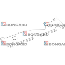 Крышка (AF156282351) задняя 376х32х1350 для Печи ротационной газовой Bongard 8.64