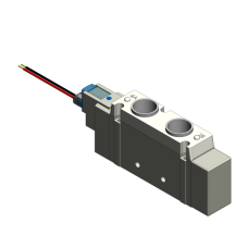 Пневмораспределитель (SY9120-5LZD-03F-XRT01) 5/2 G3/8", 24VDC